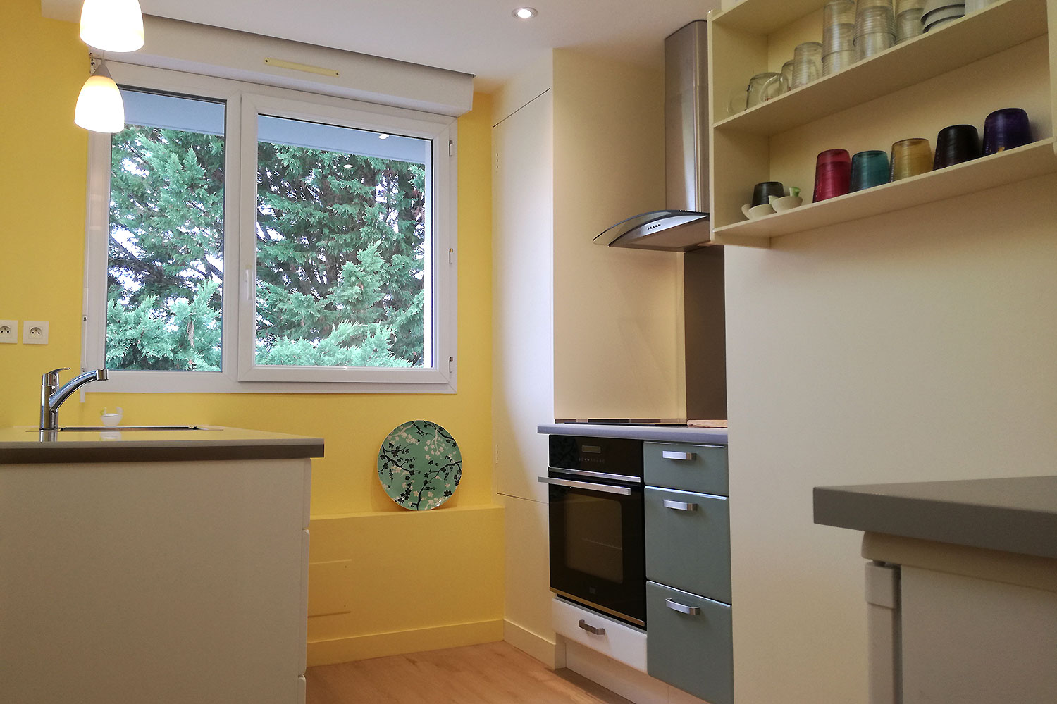 Petite Cuisine Renovee Dans Un Appartement A Angers